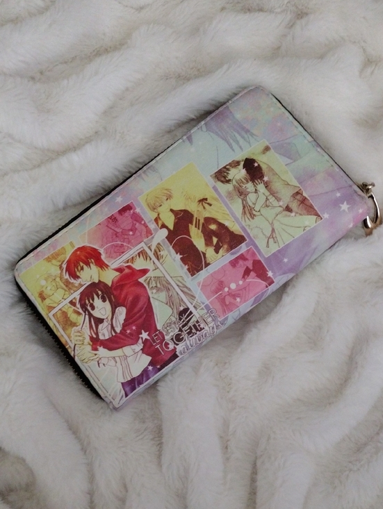 Handbags - Anime Fruit Basket Themed Print Long Wallet